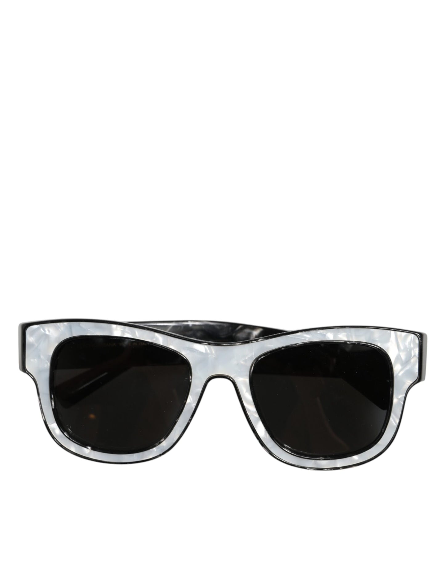 DG4379F Pearl White Acetate Frame Shades Sunglasses