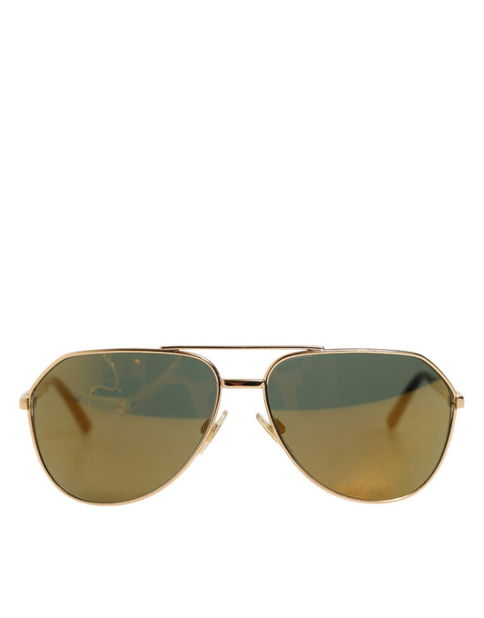 Gold Edition Aviator Shades Eyewear Sunglasses