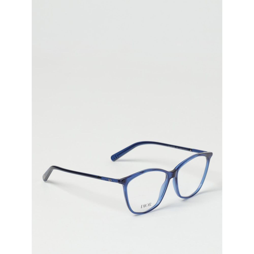 Blue Plastic Glasses Frame